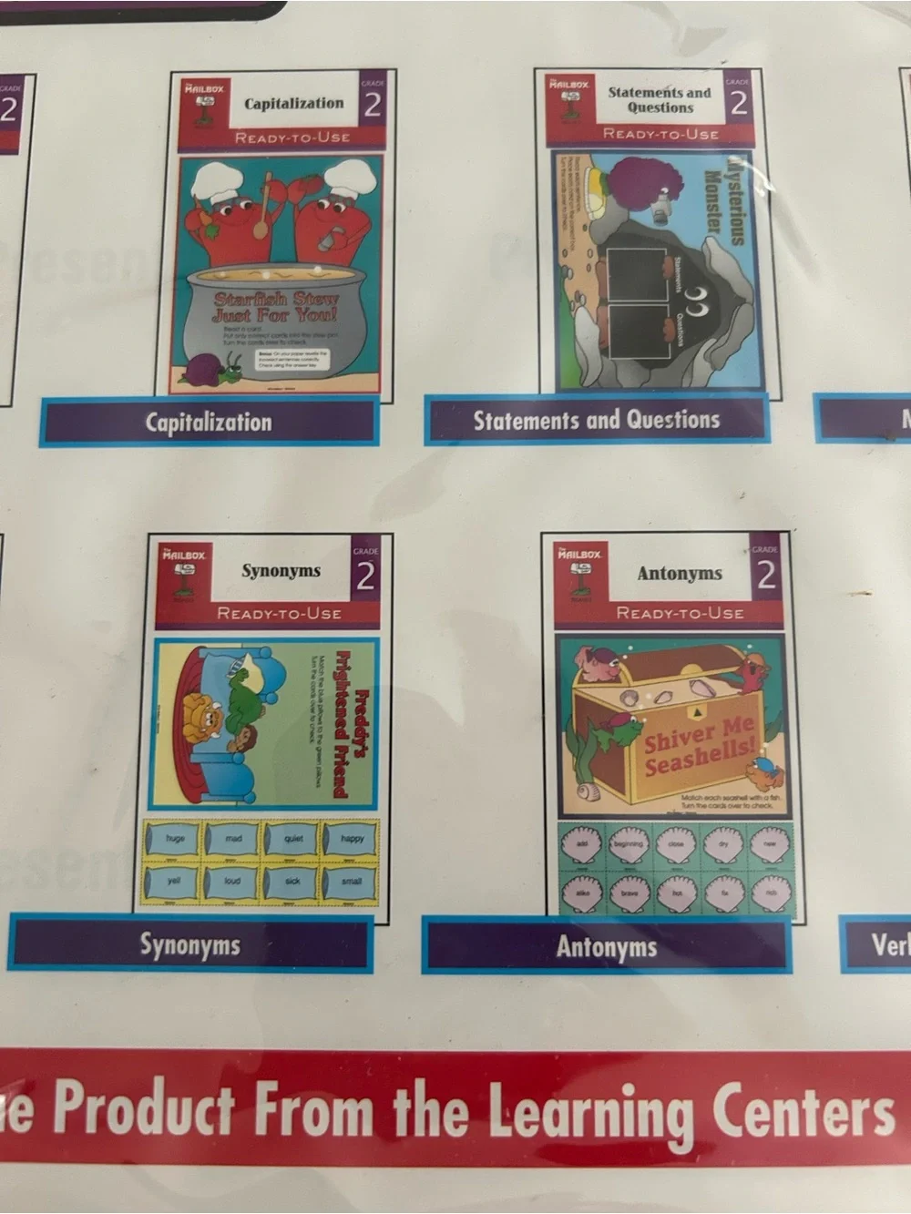 Mailbox Ready-to-Use Language Arts and Math Centers